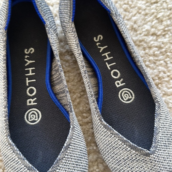 Rothy’s The Point Taupe Heather Flats - Picture 4 of 5